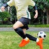 1pair Shindefender Shin Guards,Shindefender Compression Sleeve with Honeycomb Pads,Antislip Collision