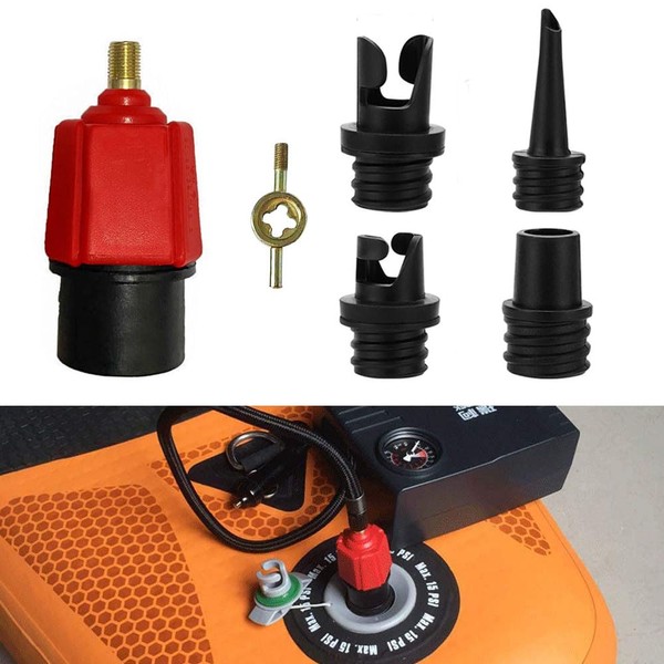 PeSandy Inflatable SUP Pump Adaptor Compressor Paddle Board Pump Adapter,