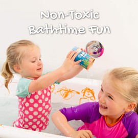 Honeysticks Beeswax Bath Tub Crayons for Toddlers & Kids, Non-Toxic, Washable & Easy Clean Up, Water Soluble Bath-Time Fun, Food Grade Pigments, Handmade in New Zealand (7 Pack)