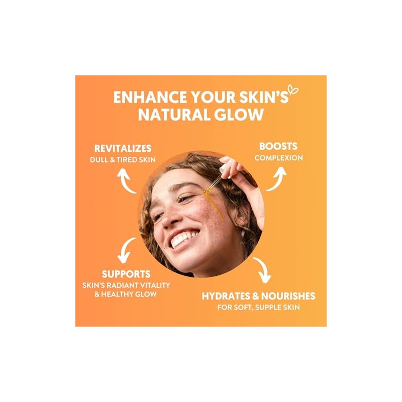 By Nature Aceite Facial Iluminador E Hidratante - Aceite De