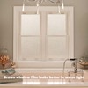 LEMON CLOUD Window Film No Adhesive Removable,Decorative Privacy Window Film,Texture