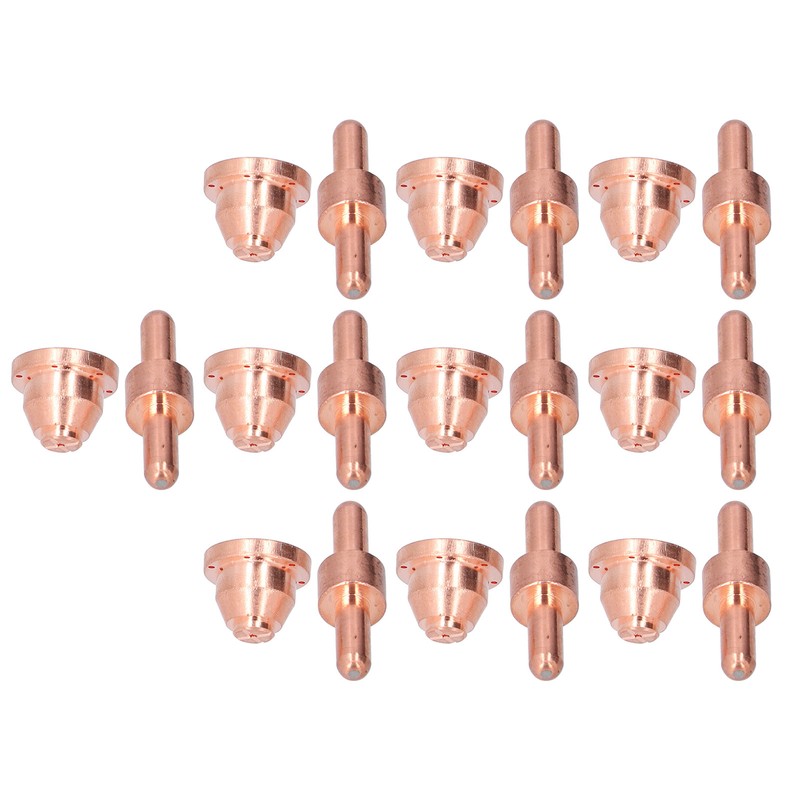 10 Set Plasma Cutter Consumables Electrode Tip Kit Nozzle for