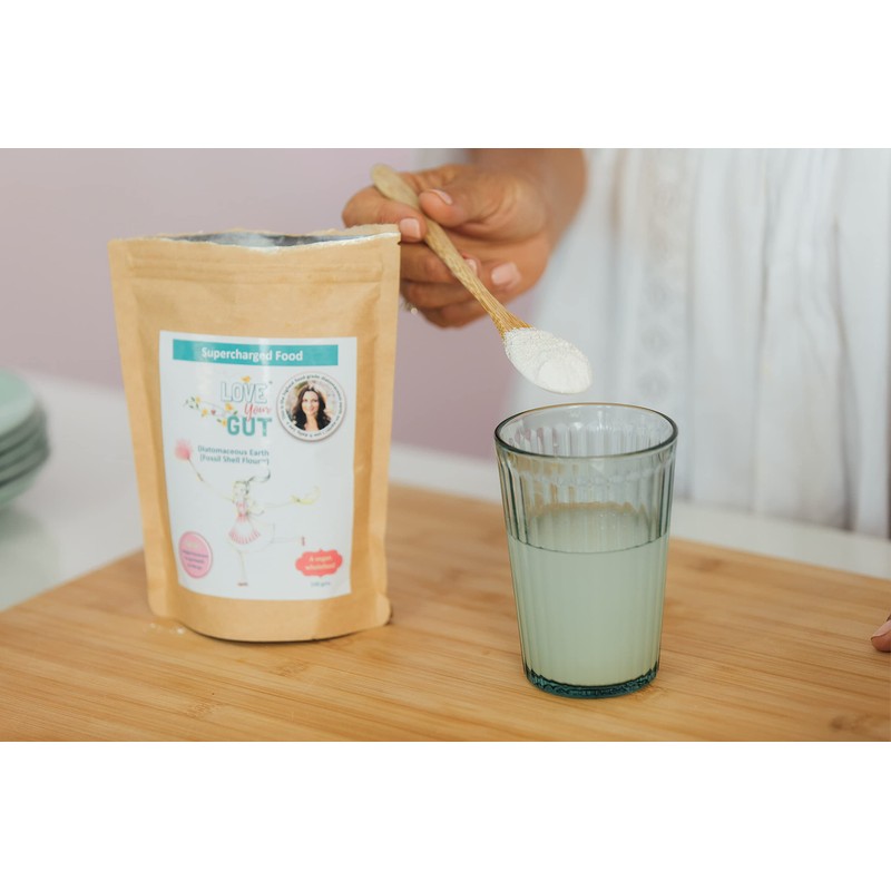Love Your Gut diatomaceous Earth Powder 100g, by Supercharged Food