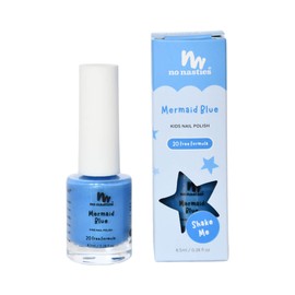 No Nasties Kids Water-Based Nail Polish - Blue, 8.5ml