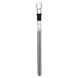 Restaurantware-Bar Lux 3-in-1 Wine Chiller Stick With Aerator And Pourer, 1 Rapid Iceless Wine Chilling Rod - Fits In All Standard Sized Bottles, Stainless Steel Bottle Cooler Stick, For Wine Lovers