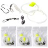 JYNVO 3 Pack Survival Fishing Kit Compact Basic Equipment with