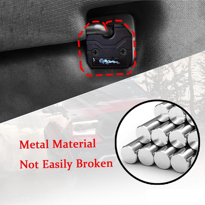 YUNXINGJV 2 PCS Sun Visor Repair Kit Compatible with 2019-2025