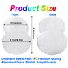 Mtxorvix 100 Pcs Underarm Sweat Pads,Premium Quality Absorbent Dress Shields