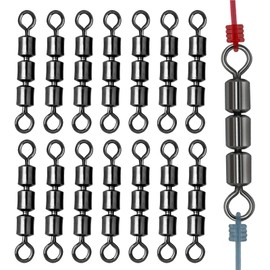 Fishing Swivels | High Speed 3 Roller Fishing Swivels - Multi-Purpose Fishing Gear for a Variety of Hooks and Lures