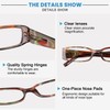 Gr8Sight 12 Pack Ladies Reading Glasses with Pattern Design for