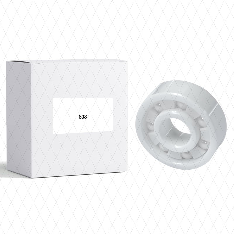 1 Pcs 6203 Zirconia Ceramic Bearing - 17x40x12mm