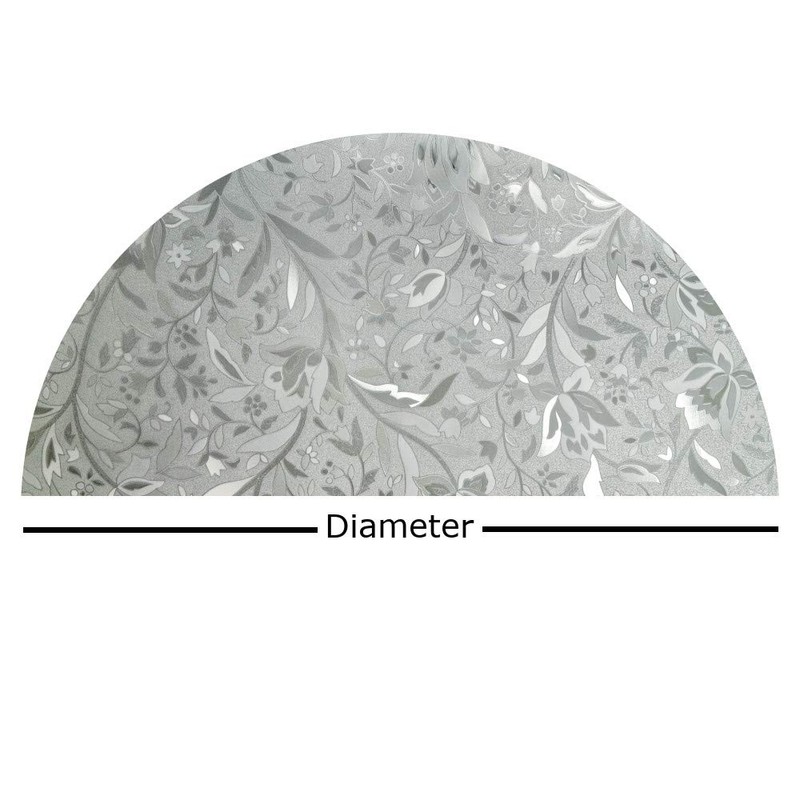 Autotech Park Precut Arched Window Film, Floral Series 5 Design,