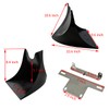 HDBUBALUS Lower Front Chin Spoiler Air Dam Fairing Cover Gloss
