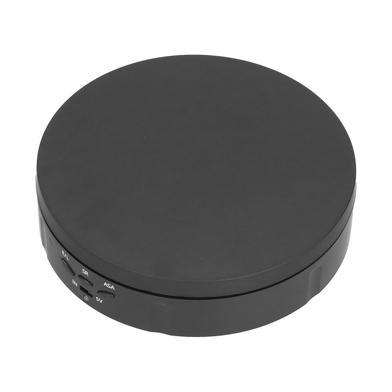 145mm 360° Round Auto Rotating Display Stand 3 Speed Control