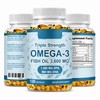 OKONOS Omega-3 Fish Oil + Vitamin D3 Softgels