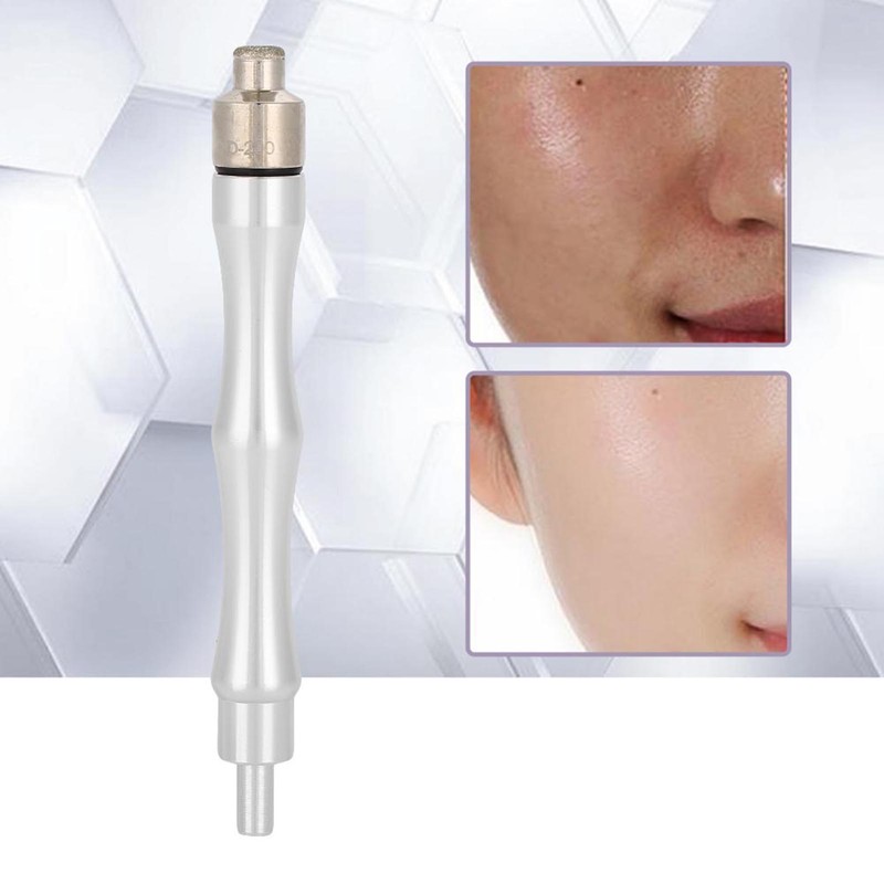 Replacement Diamond Microdermabrasion Dermabrasion Tips with Handle Stainless Steel Filter