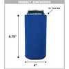 Bite Me Shark 16 oz. Can Coolie (Black, 1)