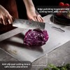 ROMAL Large Titanium Cutting Board – 16x11" Large Double-Sided, Scratch