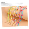 NOLITOY Sets Beaded Flower Bracelets Women's Gold Bracelet Fashion Anklet