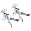 KINNAN 1-7/8'' Flat Back Wall Mount Fork Gate Latch, Chain