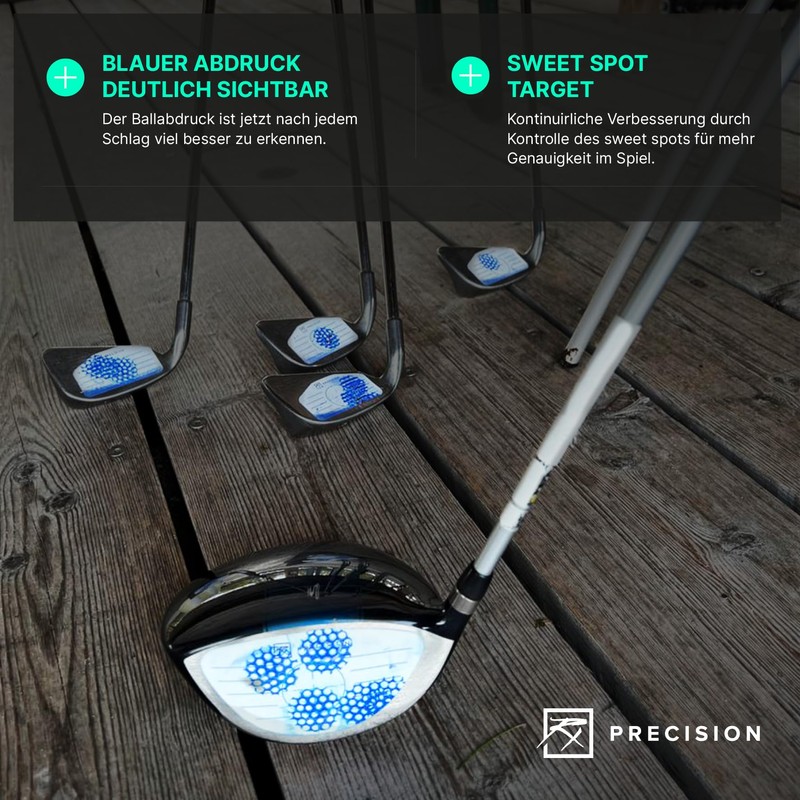 RX PRECISION - Golf Impact Tape - 300 Labels/Label -