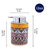Bico Havana Ceramic 12oz Soap Dispenser with Removable Pump, Ideal