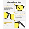 Cyxus Blue Light Glasses for Men Women Reduce Eye Strain