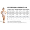 Capezio Maillot básico para niñas Team, Azul/Claro, Grande