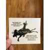 Bucking Bronco Moose Sticker Grand Teton National Park Jackson Hole