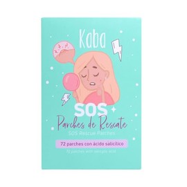 KABA BY D'LUCHI Parches de Rescate SOS Antiacné. Parches para Granitos. Absorben la grasa y protegen la zona. Exfoliación Suave para Control de Grasa y Brillo