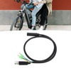 Electric Bike Motor Extension Cable M6 Female 9 Pin Waterproof