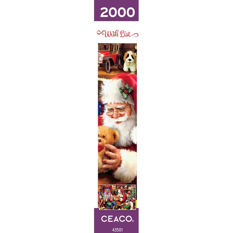 Ceaco - Thomas Kinkade - Classic Christmas - Santa- 2000