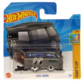 Hot Wheels - Kool Estate - Surf's Up 2/5 - HKK80 - Short Card - Mooneyes - VW Volkswagen - Grey - Mattel 2023