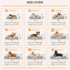 Comfort Expression Orthopedic Dog Bed for Large Dogs 38x25 Inch,