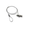 wumio Security Wire, 4 Digit Dial Type, 3.9 ft (1.2