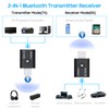 JIMTAB USB Bluetooth Adapter, 2 in 1 Wireless Bluetooth 5.0