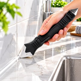 9-in-1 Caulking Tool Kit for Sealant Finishing – Multi-Shape Scrapers and Remover Tool for Home Improvement