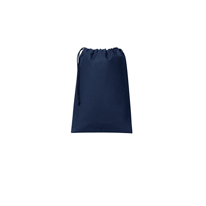 Port Authority Core Cotton Drawstring Bag BG0350, River Blue Navy,