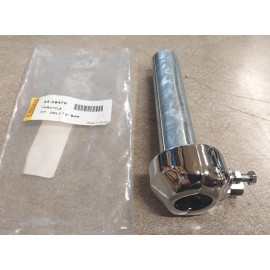 EMGO Chrome Throttle Dual Cable 7/8" Handlebar Triumph Honda Chopper Old Skool Motorc