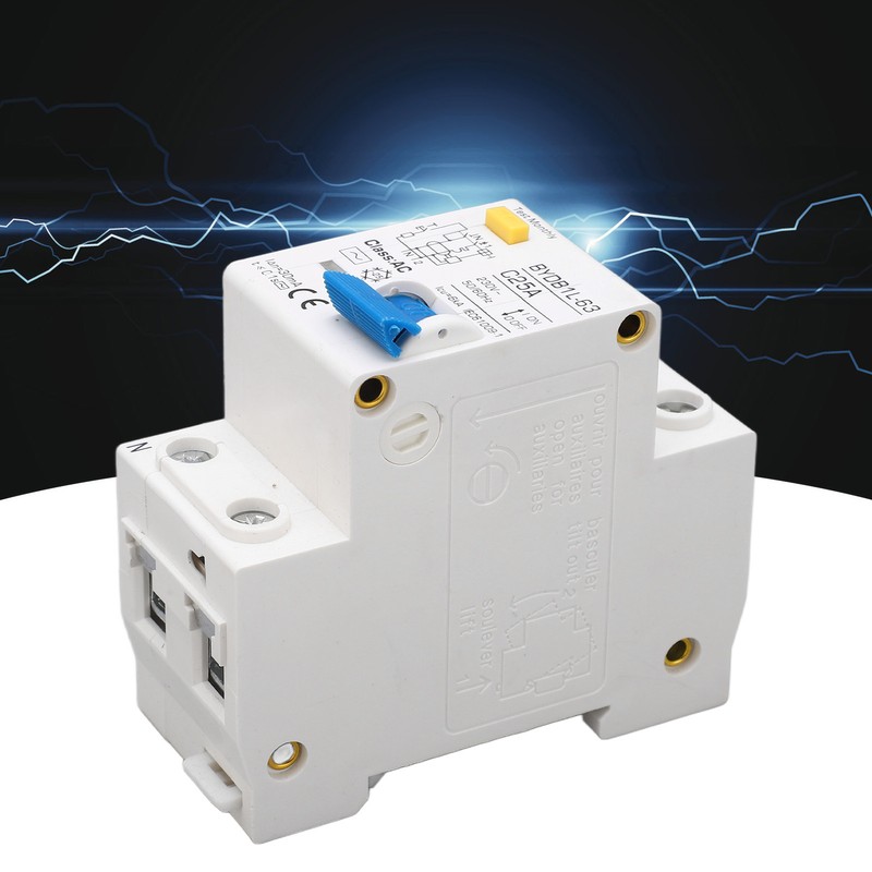 Circuit Breaker Leakage Protection Pa66 Sensitive Response 1P+N Circuit Breaker