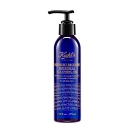 Kiehl's Midnight Recovery Cleanser, Aceite Limpiador Desmaquillante, Calma y Reconforta la Piel, Con Aceites Esenciales de Lavanda y Onagra, Con Escualano, 175 ml