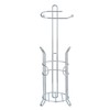 SunnyPoint Freestanding Toilet Paper Holder with Storage – Holds 3