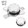 uxcell KSD301 Thermostat 45°C/113°F 10A Normally Open N.O Adjust Snap