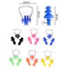 6 Packs Kids Swimming Nose Clips Swimming Earplugs Silicone Earplugs