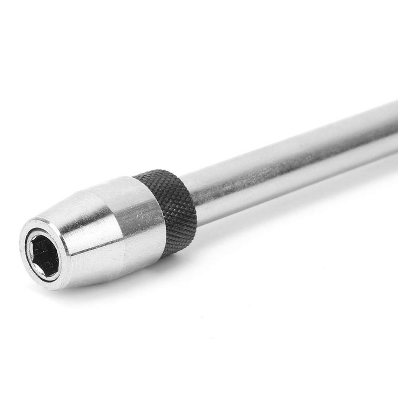 1/4inch Hex Shank Magnetic Bit Holder 300mm Silver Carbon Steel