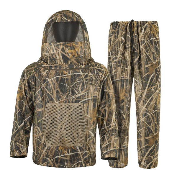 Tongcamo Mosquito Net Suit Camo Hunting Mesh Suit Bug Net
