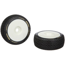 Jamara 054801 Soft Tyre Plus Rim for 1/8 B-Pirate Buggy Competition (2-Piece)