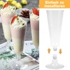 WZHHDM Plastic Champagne Glasses, Pack of 30 Plastic Champagne Glasses,