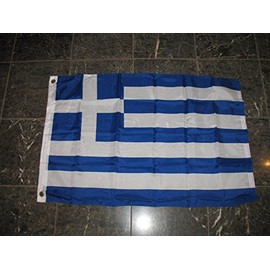 Ant Enterprises 2x3 Greece Greek SuperPoly Flag 2'x3' House Banner Brass Grommets