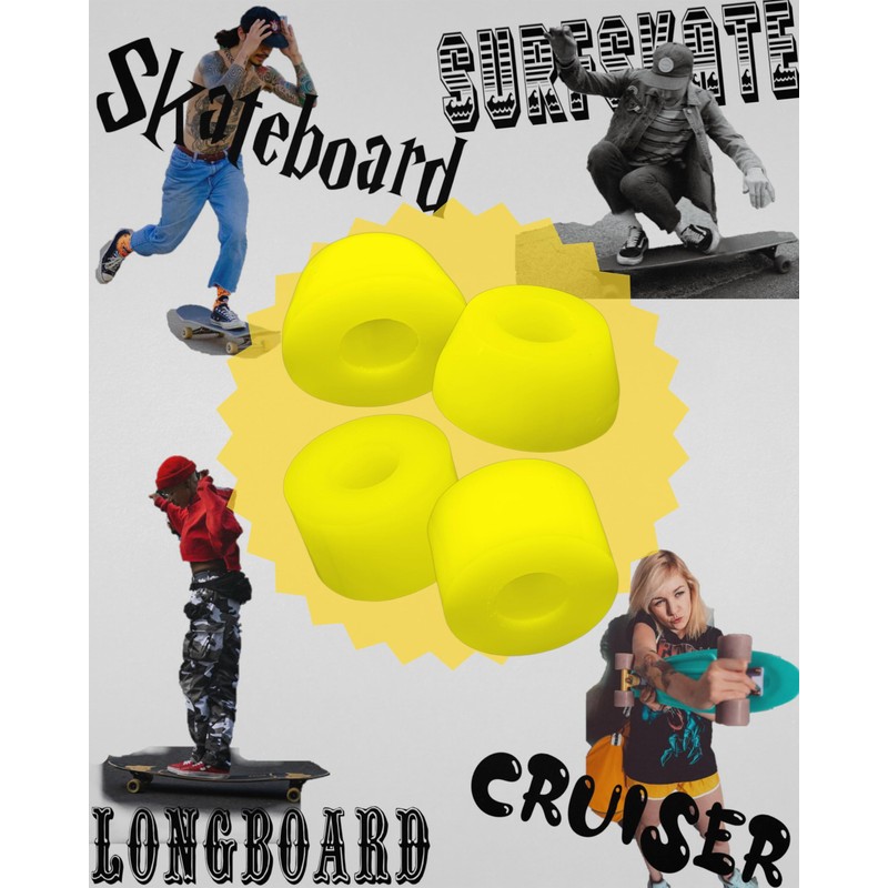 WalnutSkate Skateboard Bush Rubber 80a/85a/90a/95a/99a Pivot Cup [Domestic Brand] Truck
